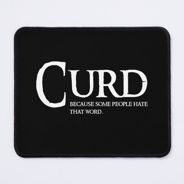 Item preview, Curd Enthusiast Creepy Word Curd  designed and sold by The Junto Shop.