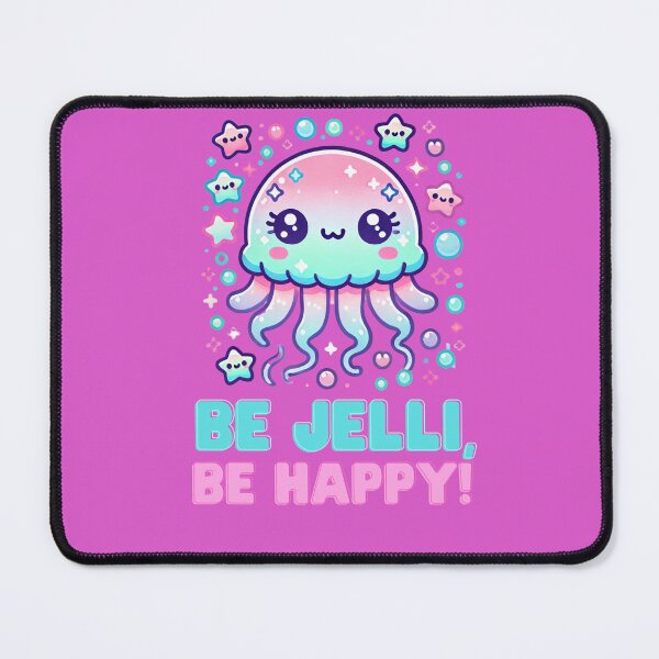 Item preview, Be Jelli, be happy! Jellyfish Cute Kawaii designed and sold by Dudiudi.