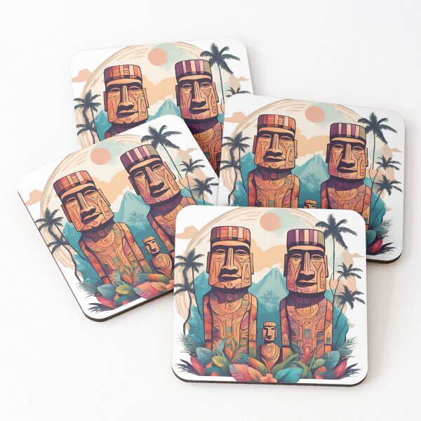 Item preview, Easter Island Logo, funny gifts, you, island,  designed and sold by Ewelina  Niemiec.