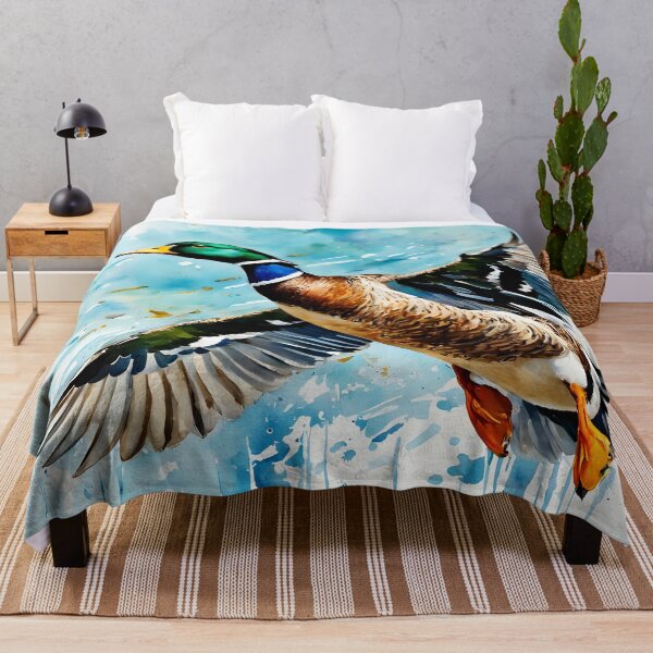 Item preview, Mallard Duck in Flight - British Wildlife designed and sold by Country-Artist.