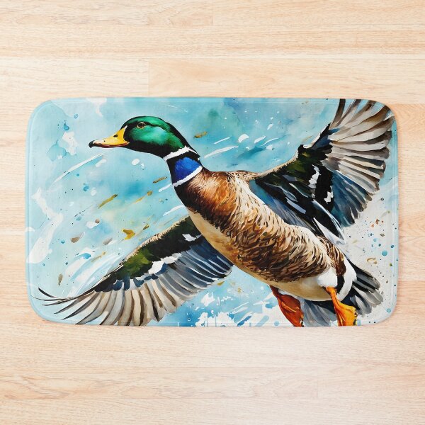 Item preview, Mallard Duck in Flight - British Wildlife designed and sold by Country-Artist.