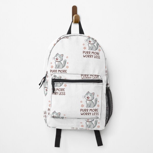 Item preview, PURR MORE, WORRY LESS designed and sold by SignumShop.
