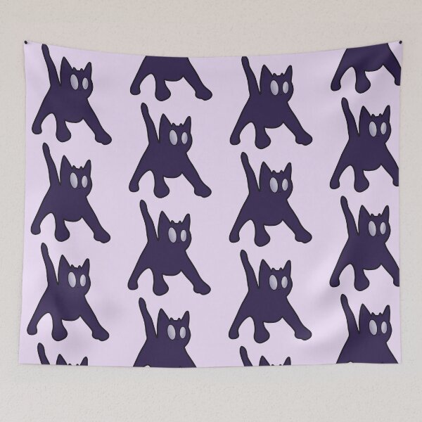 Item preview, Scared Shakey Black Cat designed and sold by jennggaaa.
