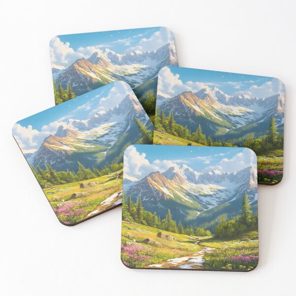 Item preview, Beautiful Mountain Landscape View designed and sold by CoolMantras.