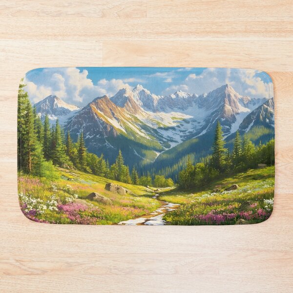 Item preview, Beautiful Mountain Landscape View designed and sold by CoolMantras.