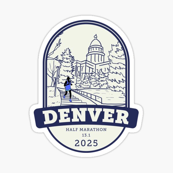 Item preview, Denver - Half Marathon – 13.1 – 2025 designed and sold by Moritz Schwäble.
