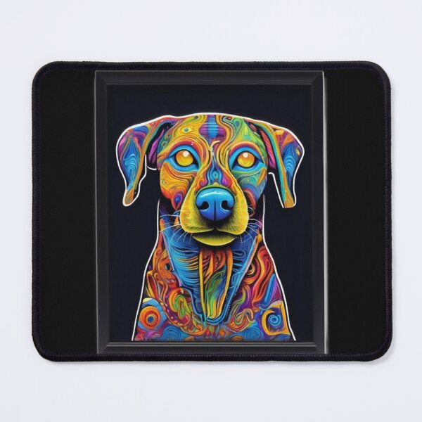 Item preview, Psychedelic Dog designed and sold by TedArtEmporium.