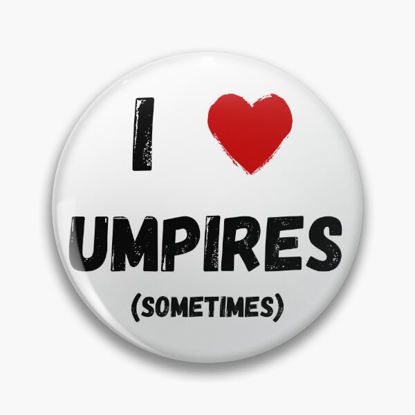 Item preview, I Love Umps (Sometimes) - Funny Baseball Design designed and sold by DucksOnAPond.