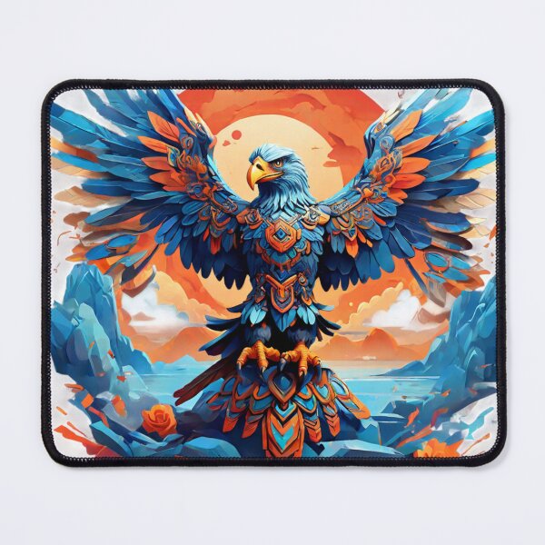 Item preview, "Aztec Eagle at Sunset" designed and sold by SpectrumEssence.