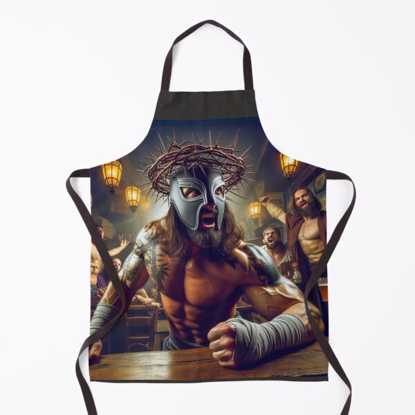 Item preview, Jesus & dragons designed and sold by BantrHub.
