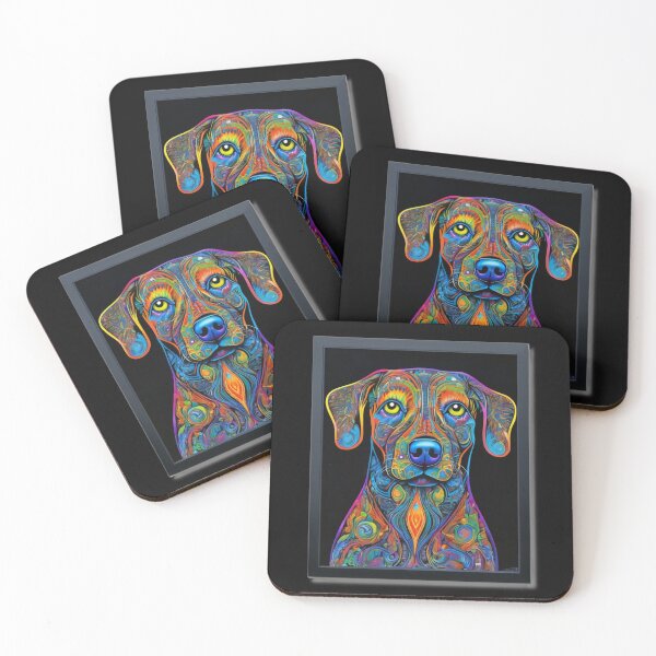 Item preview, Psychedelic Dog  designed and sold by TedArtEmporium.