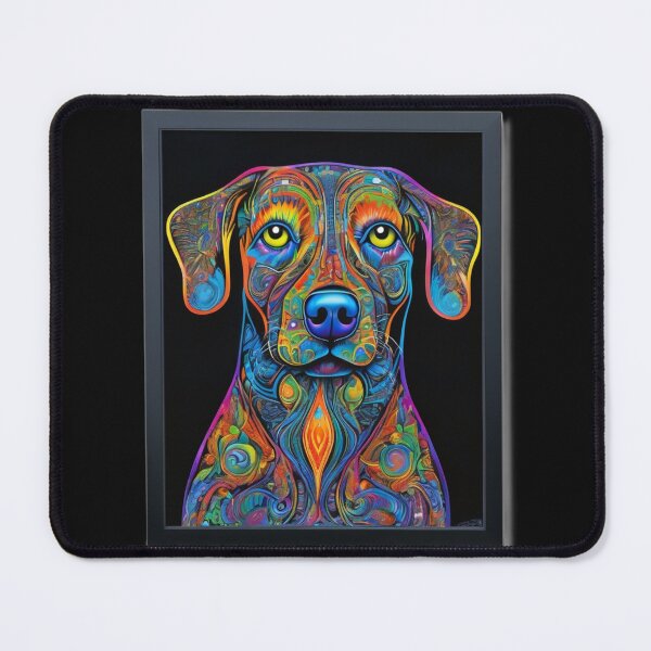 Item preview, Psychedelic Dog designed and sold by TedArtEmporium.