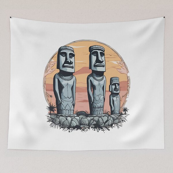 Item preview, Moai Symbol, funny, gifts, you,  designed and sold by Ewelina  Niemiec.