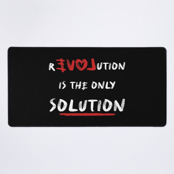 Item preview, Love or revolution is the only solution designed and sold by psychoshadow.