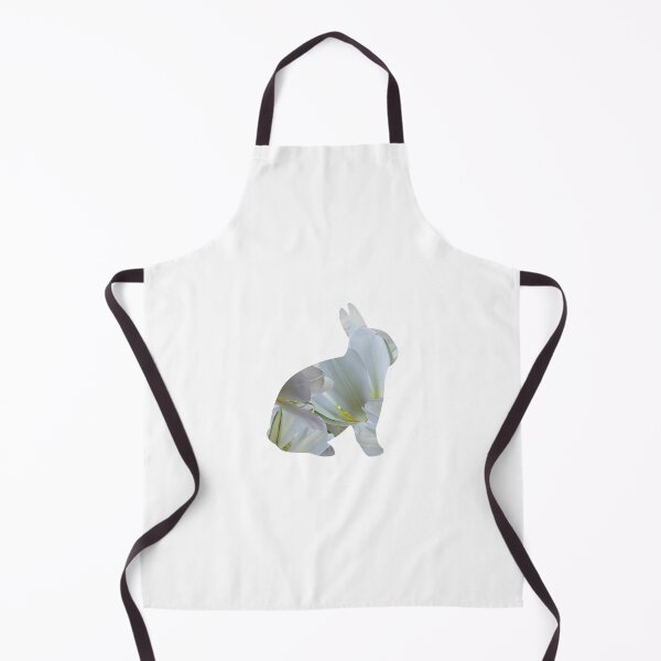 Item preview, Floral Easter bunny shape designed and sold by KRFNatureGifts.