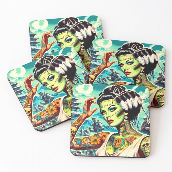 Item preview, Retro Monster Woman designed and sold by PulpVintage.