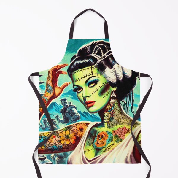 Item preview, Retro Monster Woman designed and sold by PulpVintage.