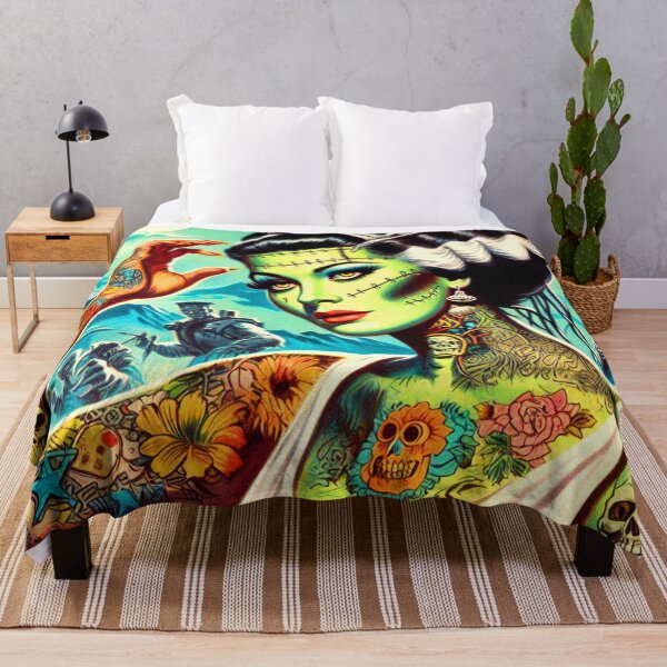 Item preview, Retro Monster Woman designed and sold by PulpVintage.