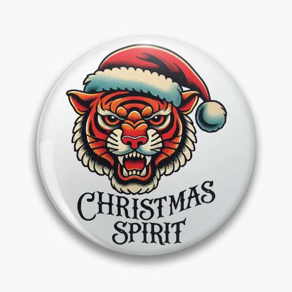 Item preview, Christmas Spirit Streetwear Aesthetic Tiger designed and sold by LuminOrb.