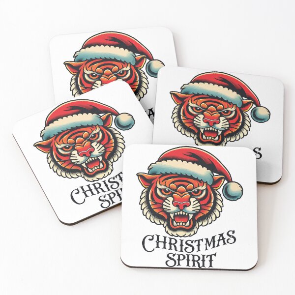 Item preview, Christmas Spirit Streetwear Aesthetic Tiger designed and sold by LuminOrb.