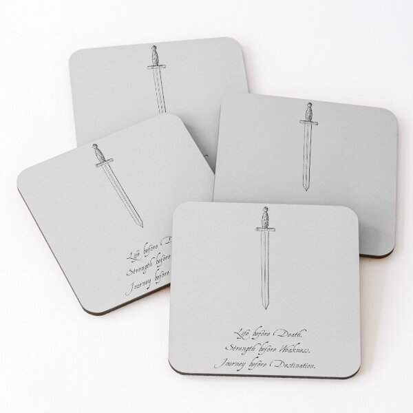 Item preview, Life Before Death, Stormlight Archives Quote designed and sold by NextPageDesigns.