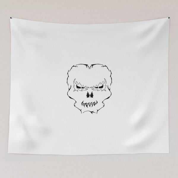 Item preview, Tribal skull designed and sold by Toragasira.