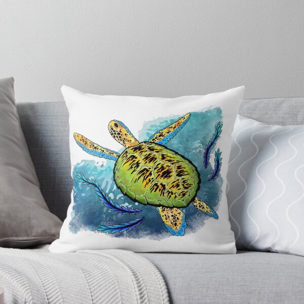 Item preview, Tropical Turtle Splash designed and sold by UntitledPrince.