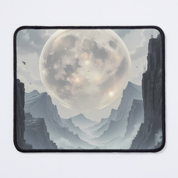 Item preview, Moon Dark Side Art Villain Vader Star Wars designed and sold by ART ATTACK ZONE.
