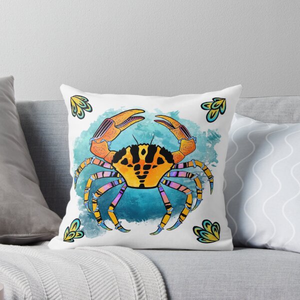 Item preview, Tropical Crab Splash designed and sold by UntitledPrince.