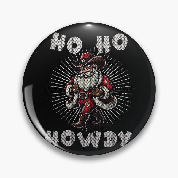 Item preview, Ho Ho Howdy Cowboy Santa Claus designed and sold by LuminOrb.