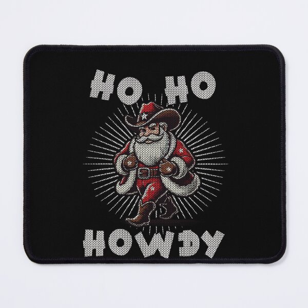 Item preview, Ho Ho Howdy Cowboy Santa Claus designed and sold by LuminOrb.