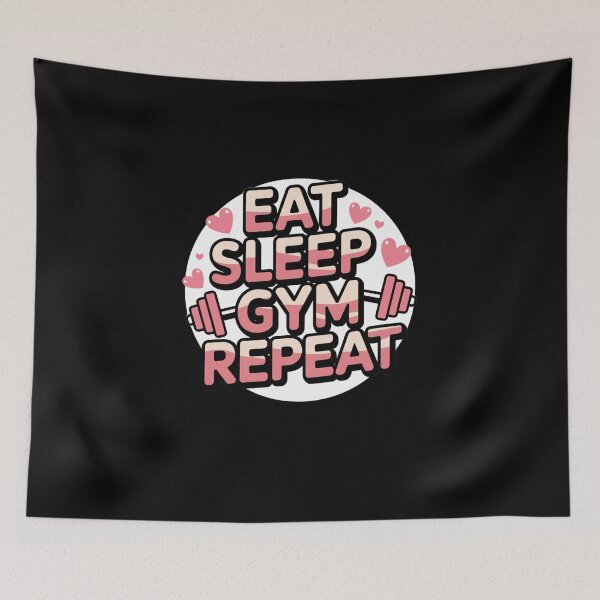 Item preview, Eat Sleep Gym Repeat designed and sold by Peter Stawicki.