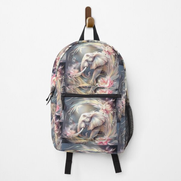 Item preview, Elephant among flowers. designed and sold by MagelliShop.