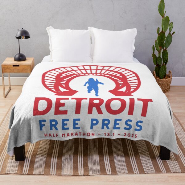 Item preview, Detroit Free Press - Half Marathon – 13.1 – 2025 designed and sold by Moritz Schwäble.