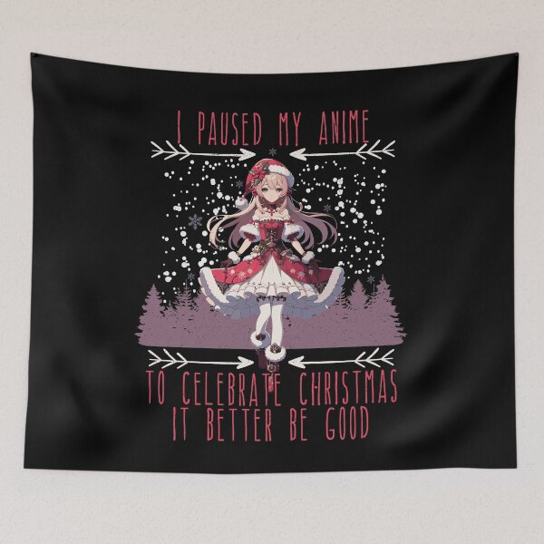 Item preview, Anime Christmas Joy For Fans designed and sold by LuminOrb.