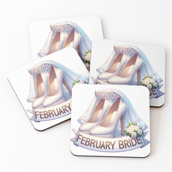 Item preview, February Bride Wedding Marriage designed and sold by sparsonboutique.