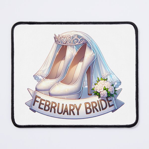 Item preview, February Bride Wedding Marriage designed and sold by sparsonboutique.