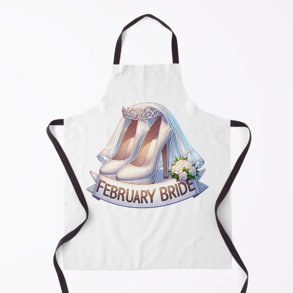 Item preview, February Bride Wedding Marriage designed and sold by sparsonboutique.