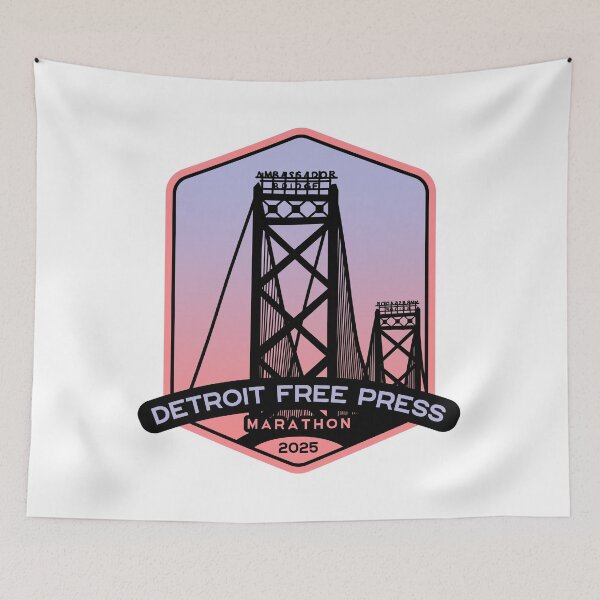 Item preview, Detroit Free Press - Marathon – 26.2 – 2025 designed and sold by Moritz Schwäble.