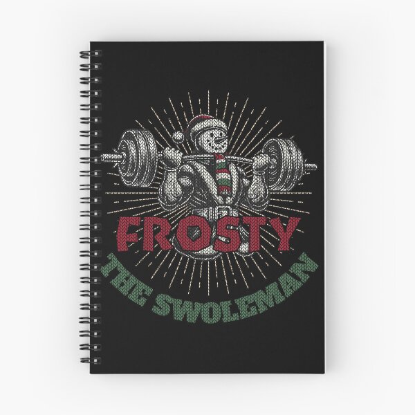 Item preview, Frosty The Swoleman Holiday Lifting Fun designed and sold by LuminOrb.