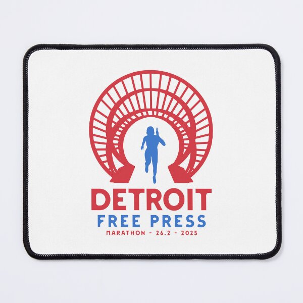 Item preview, Detroit Free Press - Marathon – 26.2 – 2025 designed and sold by Moritz Schwäble.