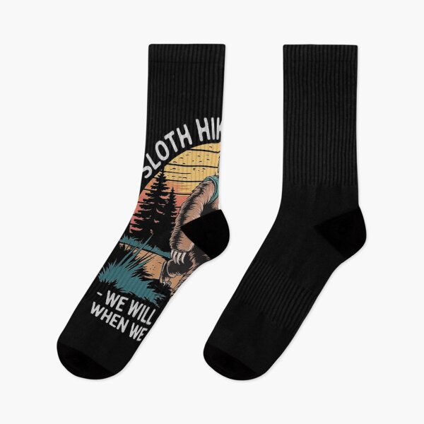 Item preview, Sloth Hiking Team Motivational Quote Design designed and sold by love3617.