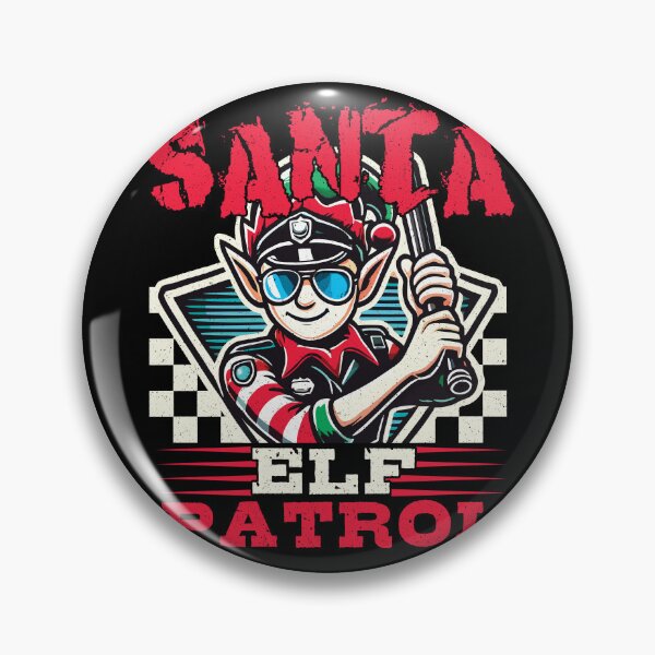 Item preview, Santa Elf Patrol Christmas Funny designed and sold by LuminOrb.