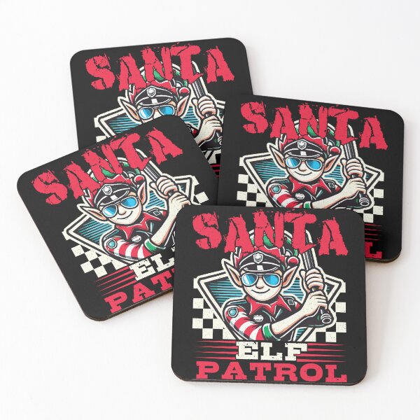 Item preview, Santa Elf Patrol Christmas Funny designed and sold by LuminOrb.