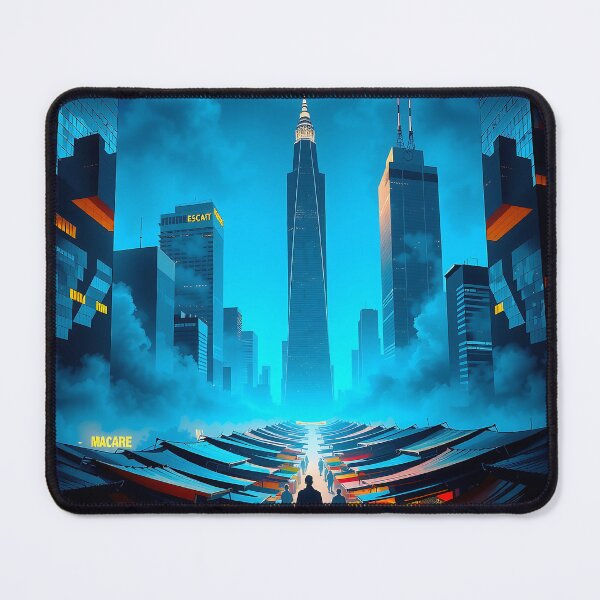 Item preview, Neon Lunar Metropolis designed and sold by PanoramaPrints.