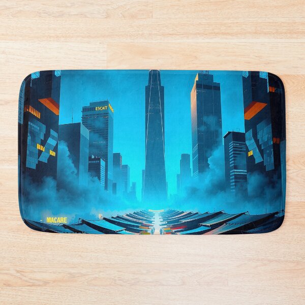 Item preview, Neon Lunar Metropolis designed and sold by PanoramaPrints.