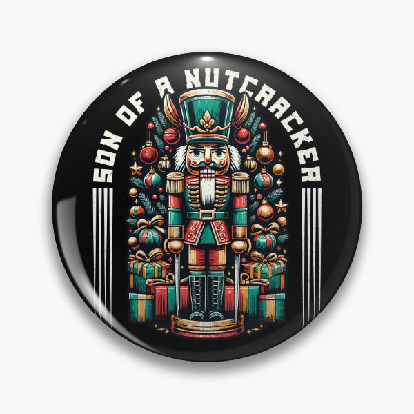 Item preview, Son Of A Nutcracker Christmas Motif designed and sold by LuminOrb.
