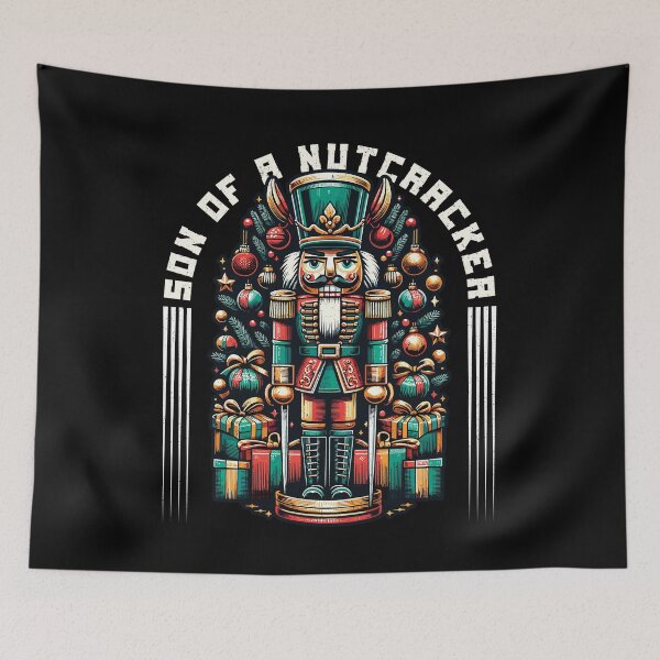 Item preview, Son Of A Nutcracker Christmas Motif designed and sold by LuminOrb.