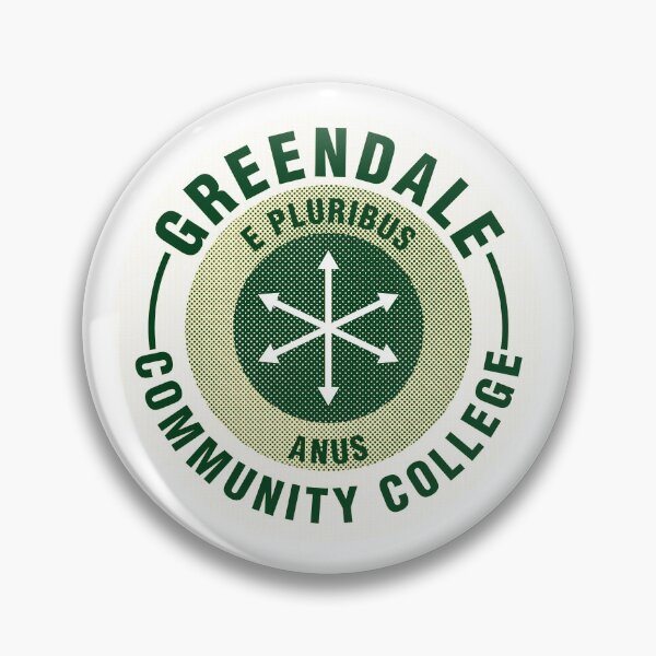 Item preview, Greendale Circle White designed and sold by cordanjollins.