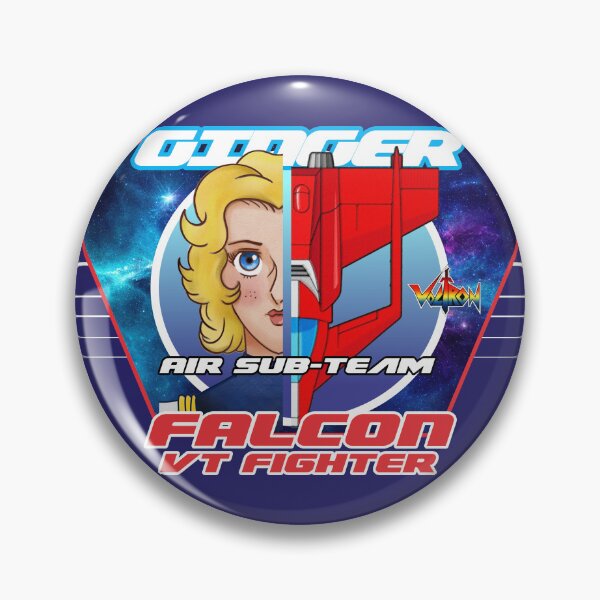Artikelvorschau, GINGER FALCON VT FIGHTER – AIR SUB TEAM – ANIME MANGA entworfen und verkauft von CuPensky.